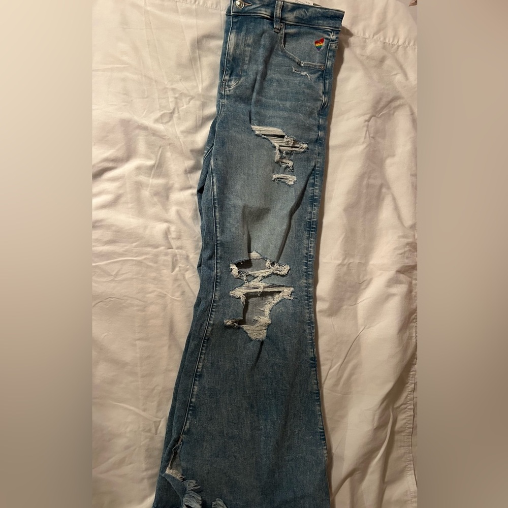 American Eagle Pride festival jeans size 16
